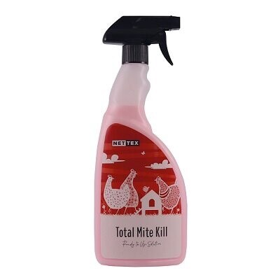 Net-Tex Total Mite Kill Liquid Spray 750ml