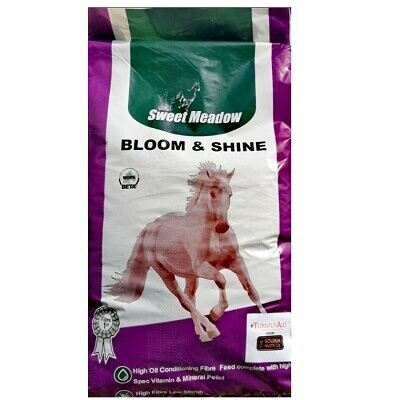 Sweet Meadow Bloom &amp; Shine Chaff + TurmerAid 15kg