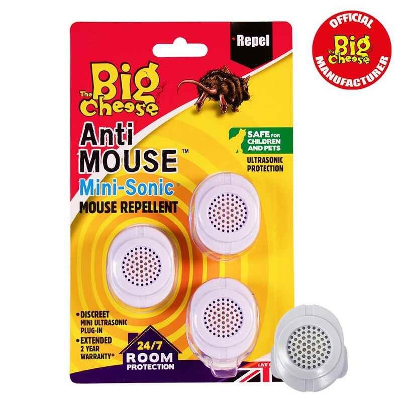 Big Cheese Anti Mouse Mini Sonic 3pack