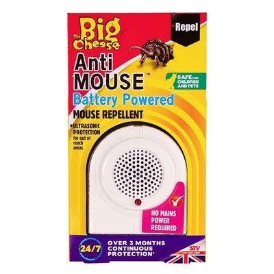 Big Cheese Anti Mouse Mini Sonic Battery Operated