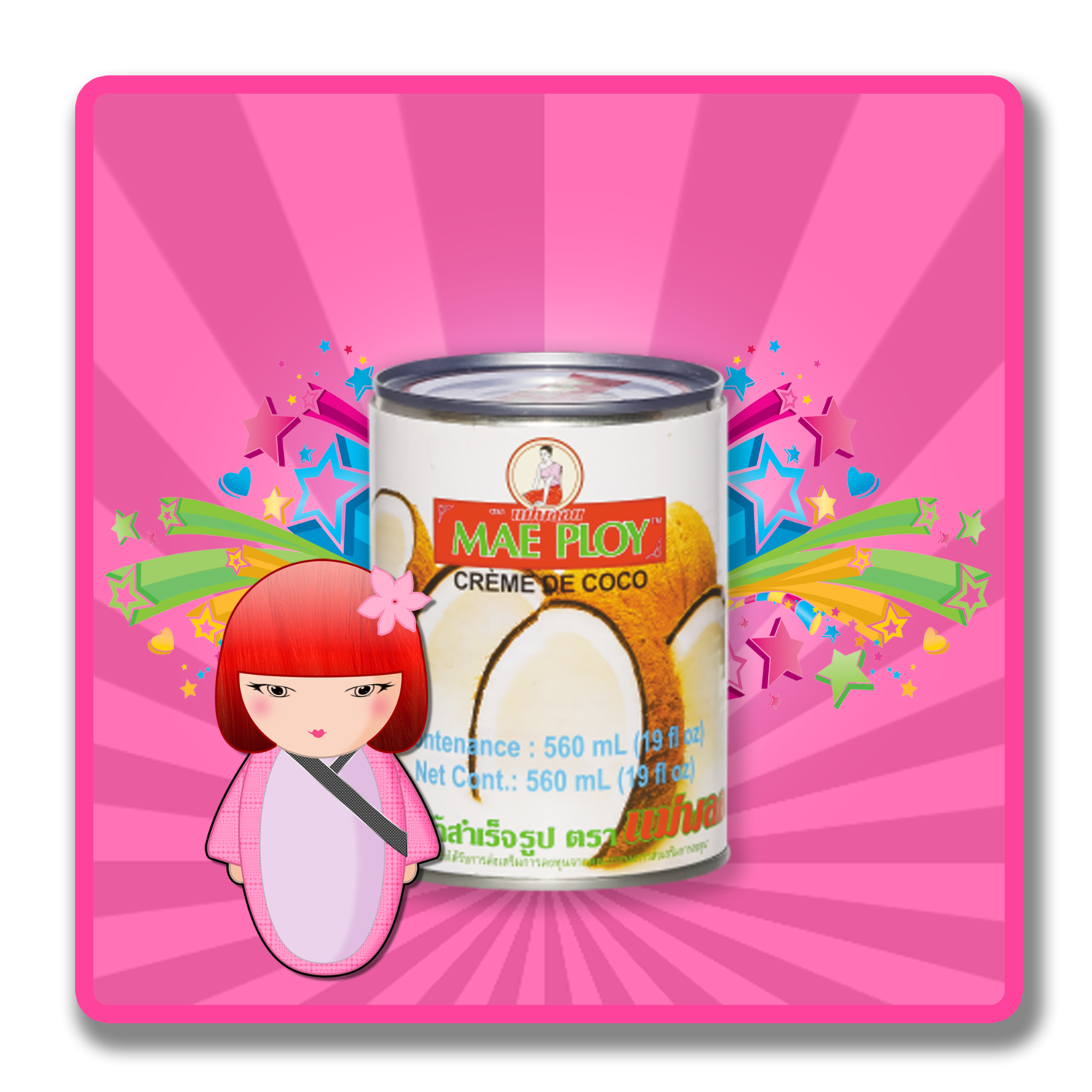 LAIT DE COCO MAE PLOY 560 ML LAIT DE COCO MAE PLOY 560 ML