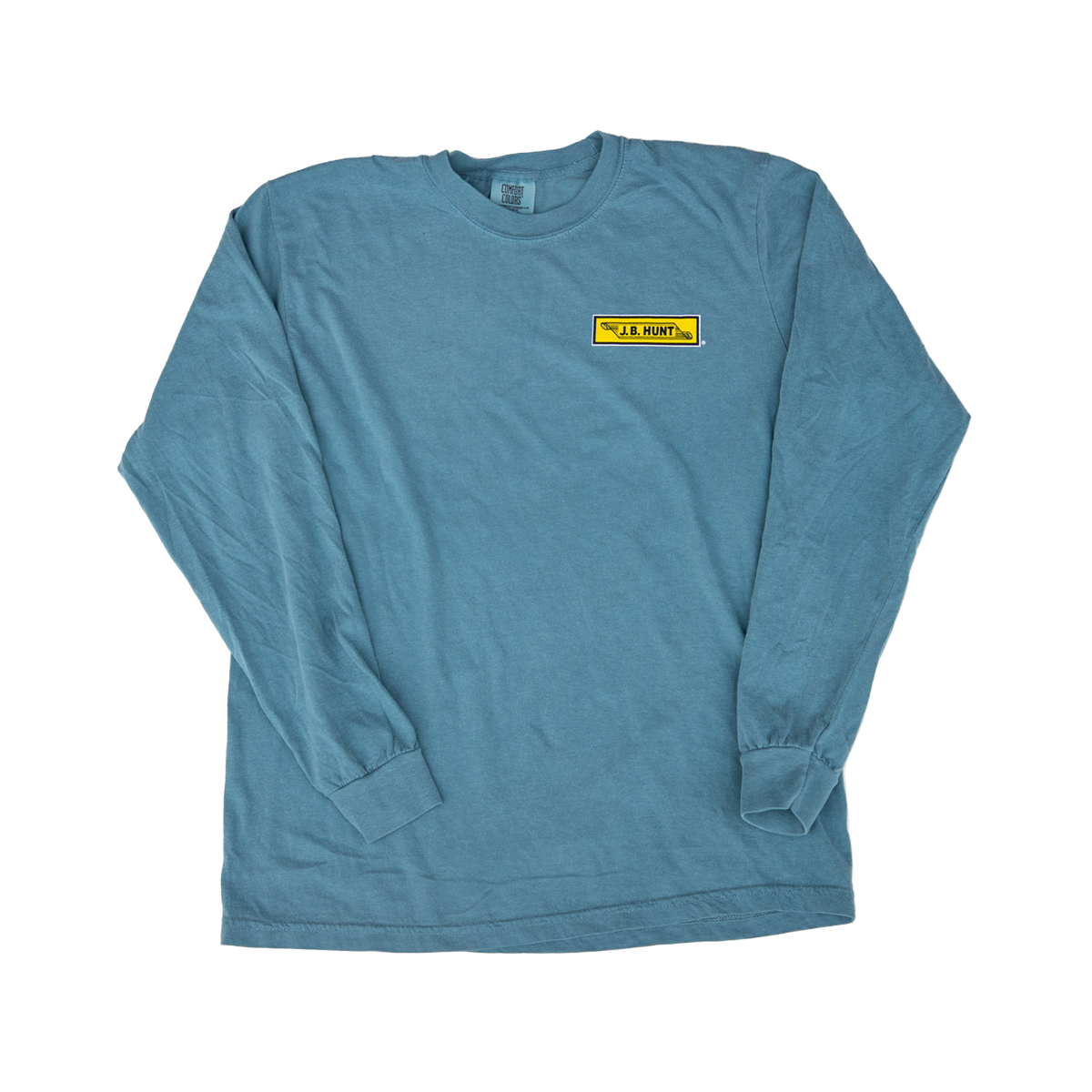 Scroll Long Sleeve Tee - Blue