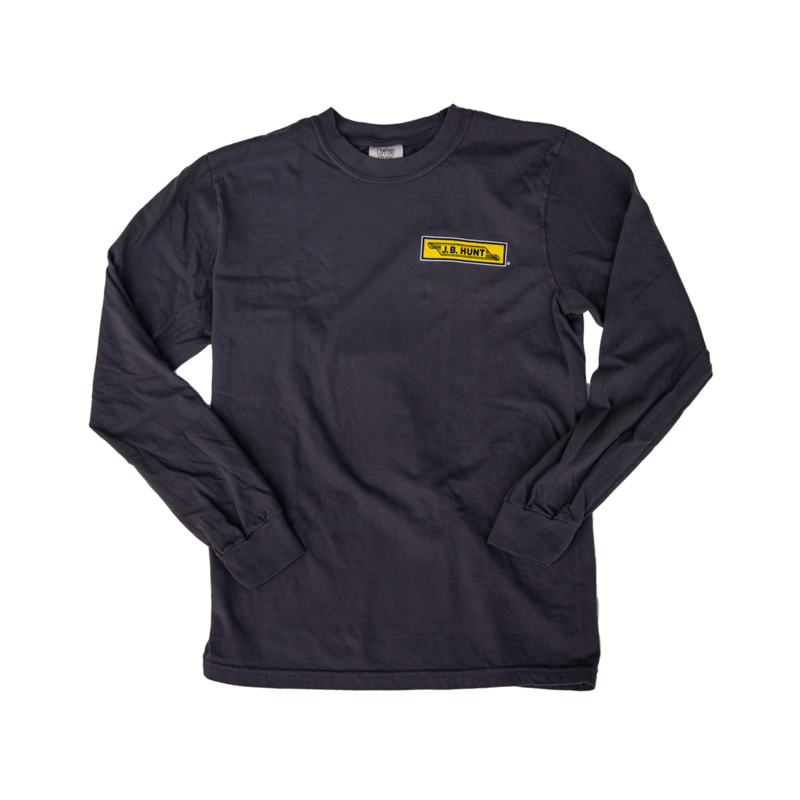 Scroll Long Sleeve Tee - Gray