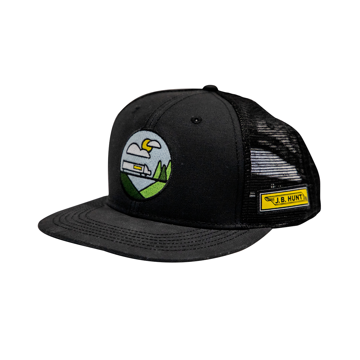 Black Trucker Hat