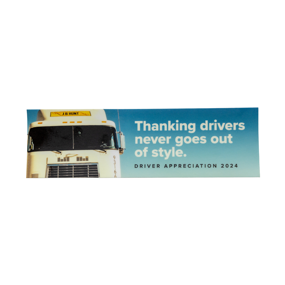In Style Appreciation Sticker