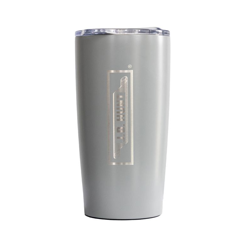 Grey Scroll Tumbler