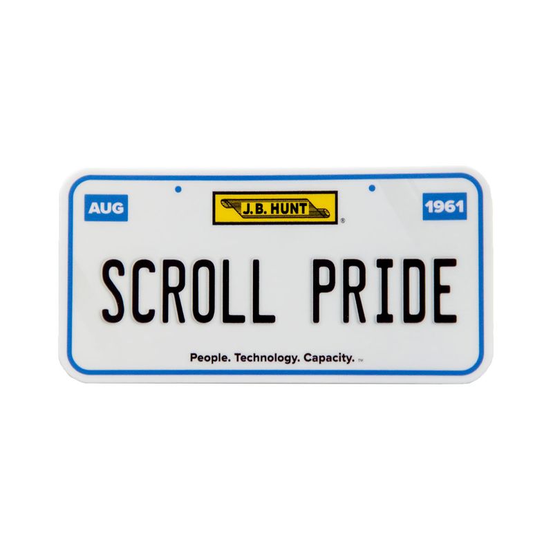 Scroll Pride Sticker