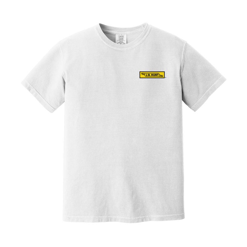 J.B. Hunt Logo Tee - White