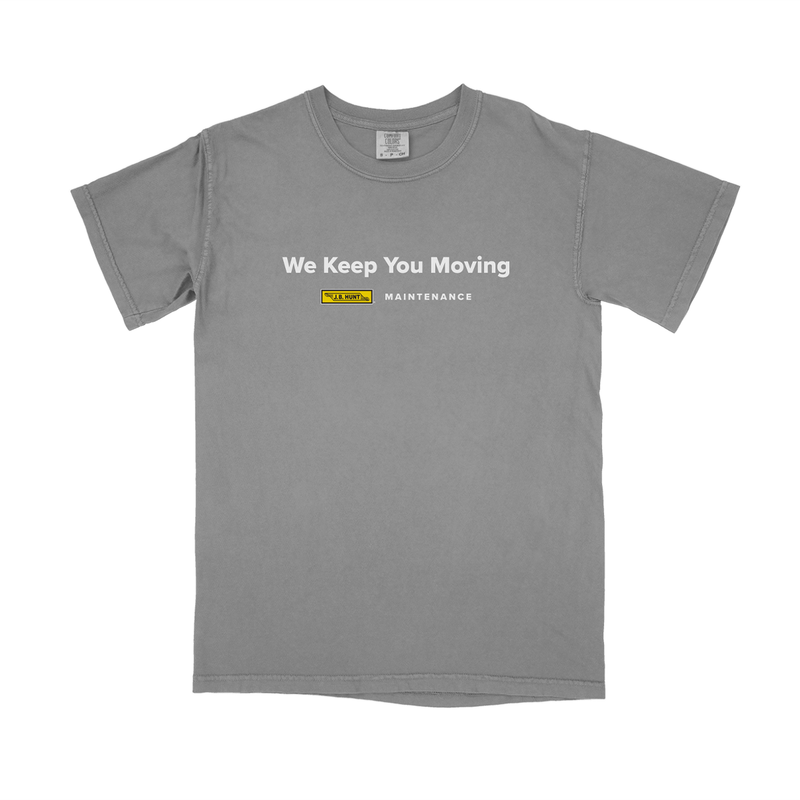 We Keep You Moving Tech Tee