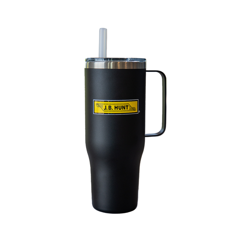 J.B. Hunt 40oz Black Tumbler