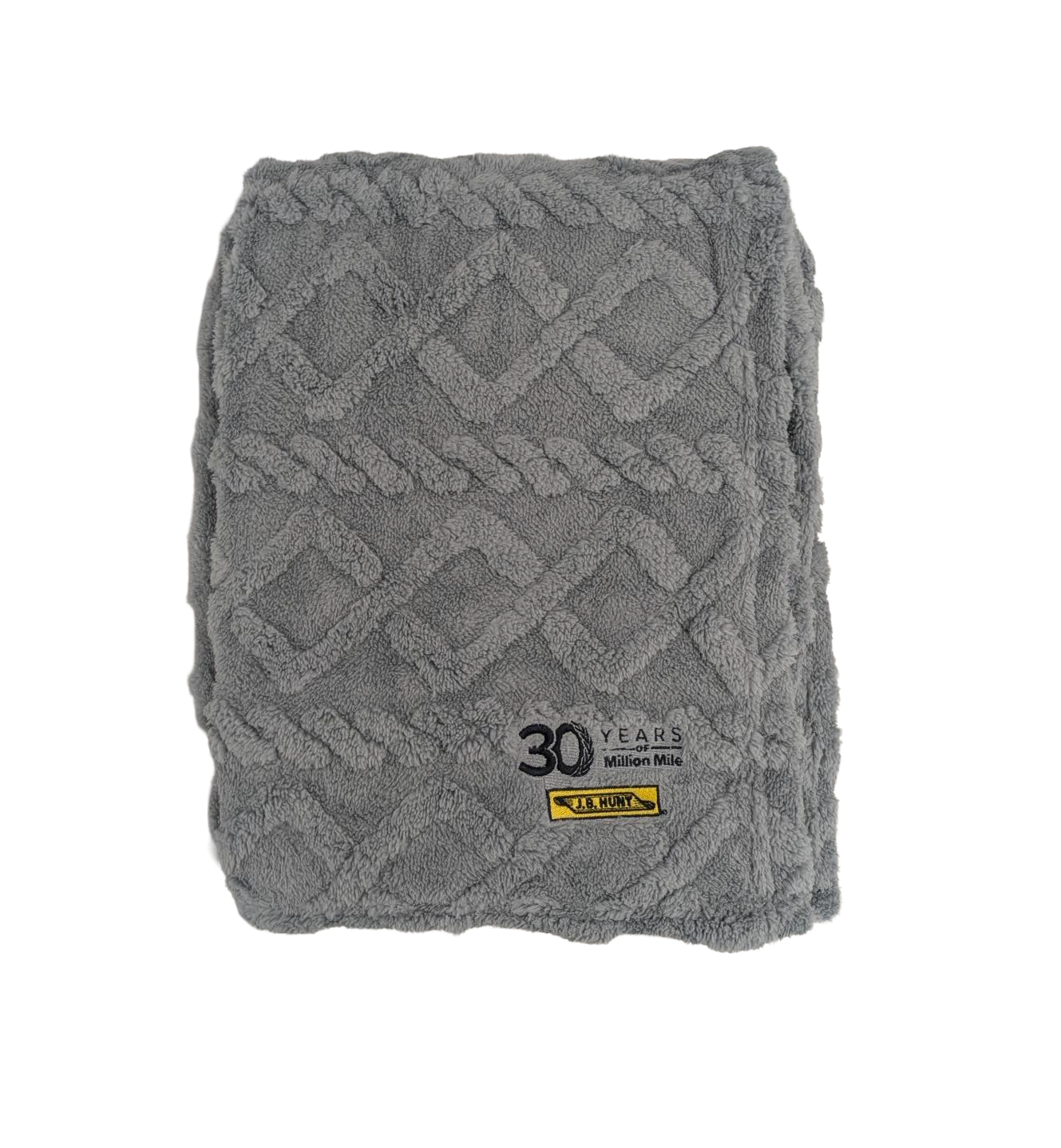 J.B. Hunt Sherpa Blanket - Gray