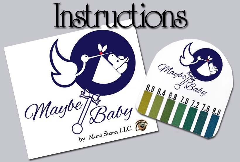 Instructions for Maybe Baby Test Strips