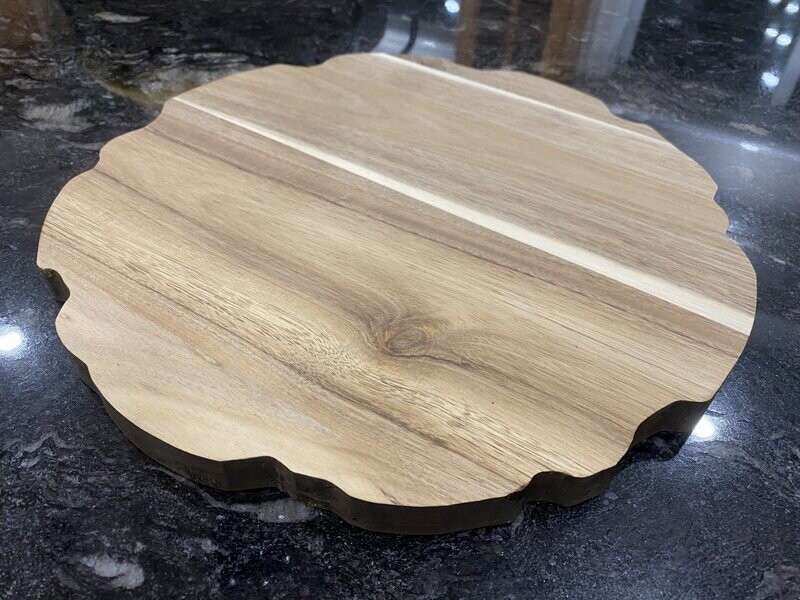 Acacia Round Wood Board