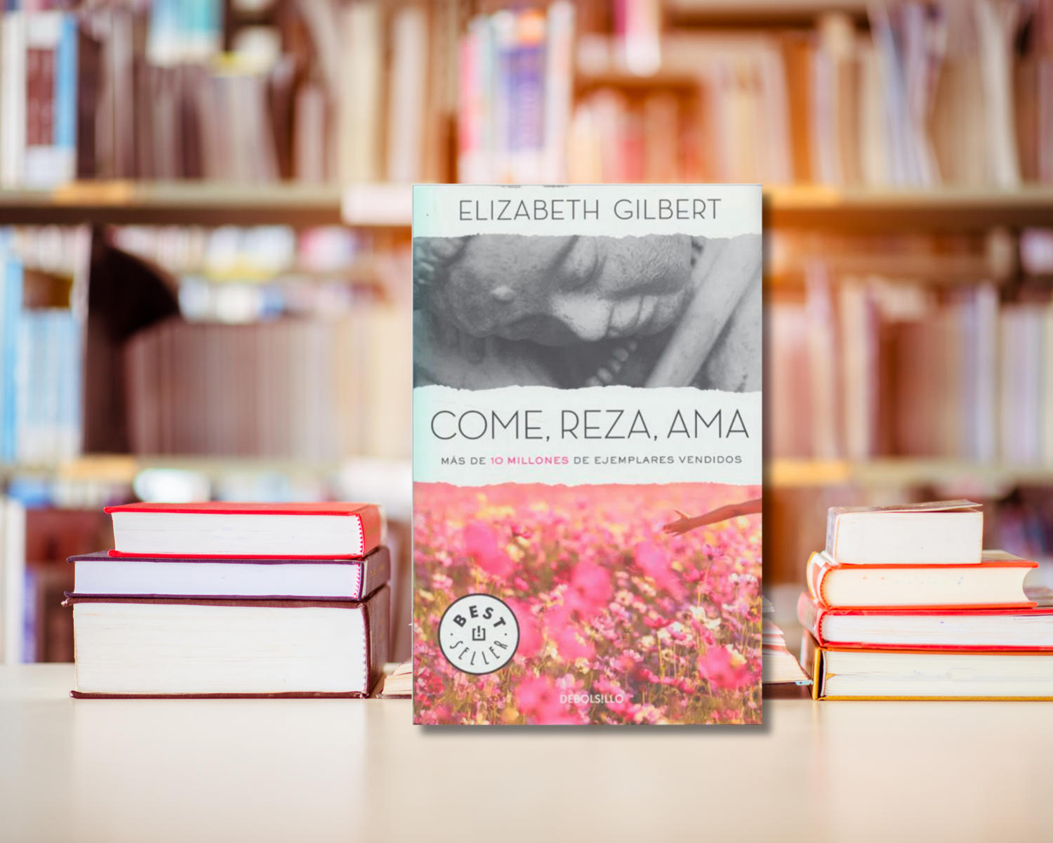 Libro Come Reza Ama Autor Elizabeth Gilbert 486 Pag Español Pasta Blanda
