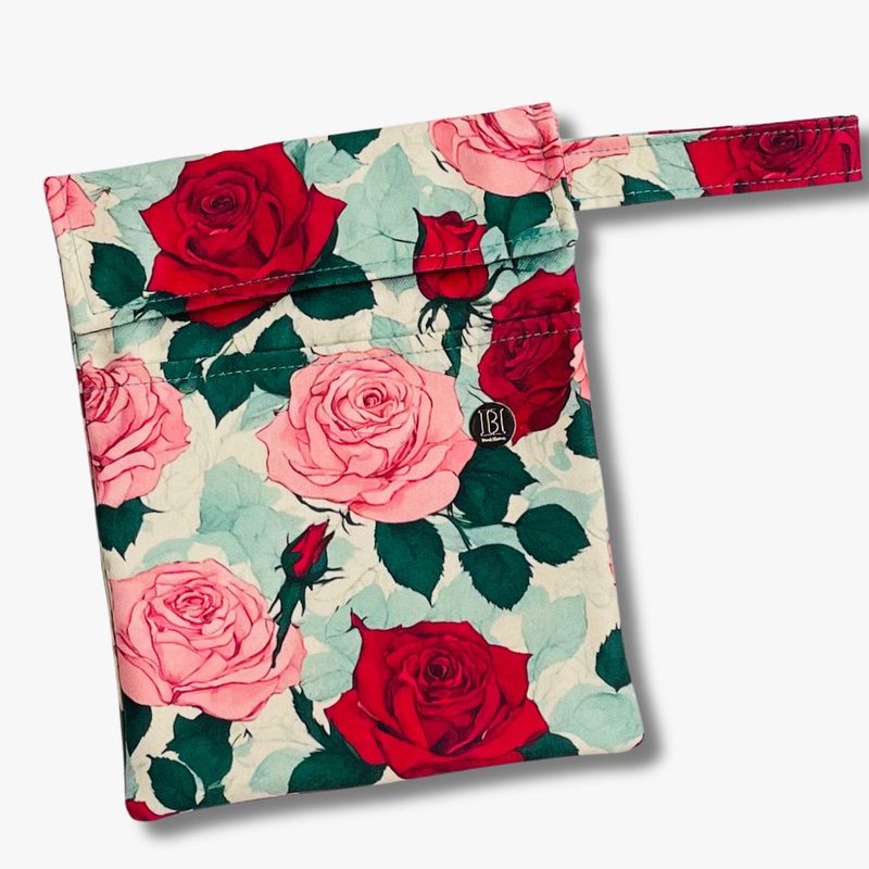 FUNDA PARA LIBROS ECO | ROSAS ROSAS Y ROJAS
