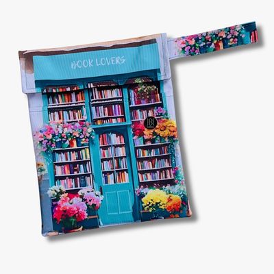 FUNDA PARA LIBROS ECO | LIBRERÍA DE ENSUEÑO MENTA l LONA