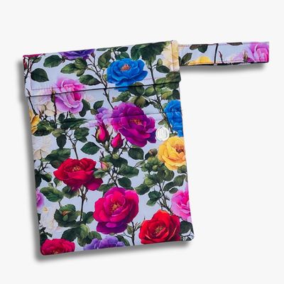 FUNDA PARA LIBROS ECO |ROSAS DE COLORES