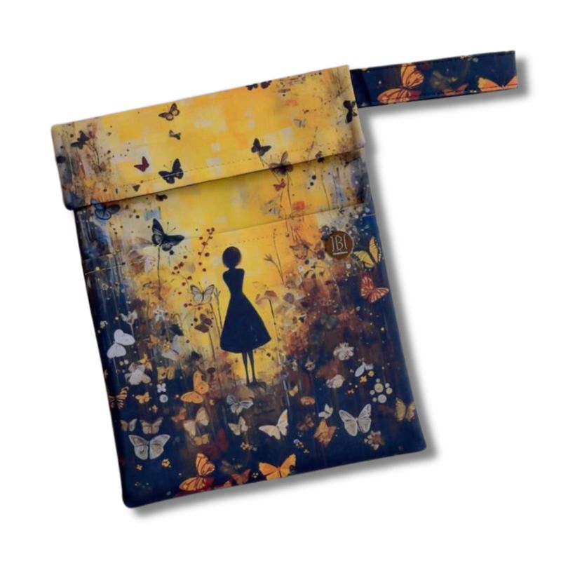FUNDA PARA LIBROS ECO | HADA DE MARIPOSAS  | LONA