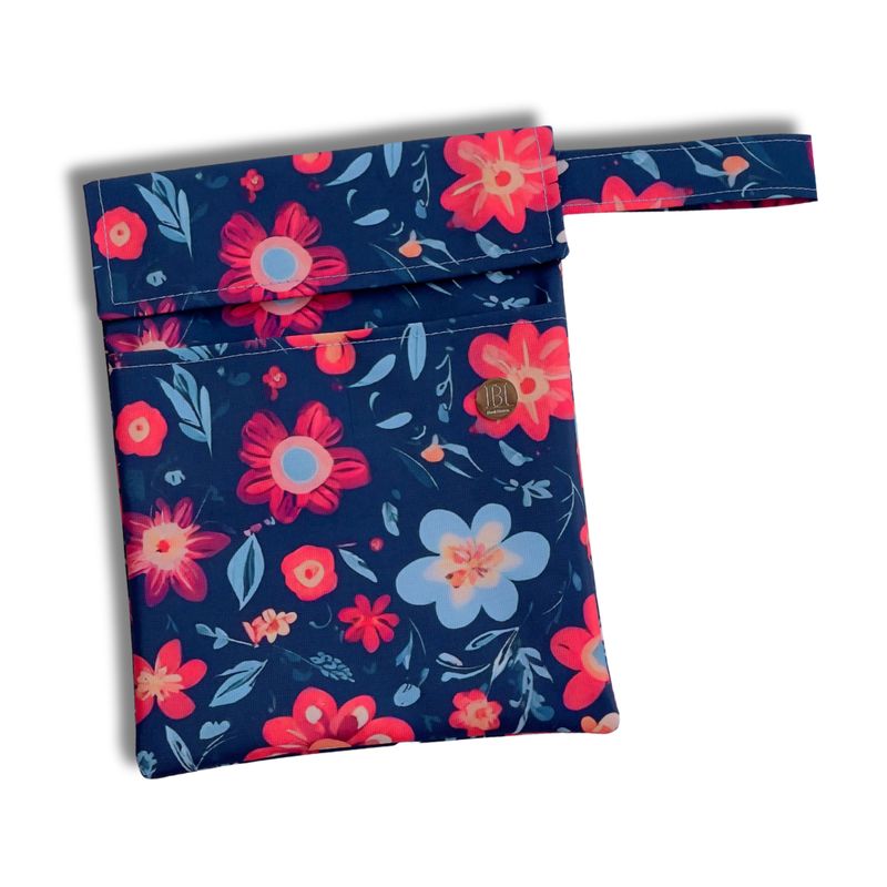 FUNDA PARA LIBROS ECO |FLORES DE COLORESl LONA