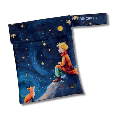 FUNDA PARA LIBROS GOLD |  PRINCIPITO EN LA NOCHE| LONA