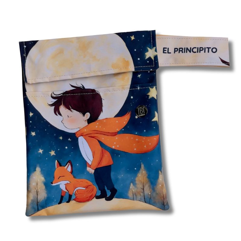 FUNDA PARA LIBROS GOLD |  PRINCIPITO BAJO SU CAPA | LONA
