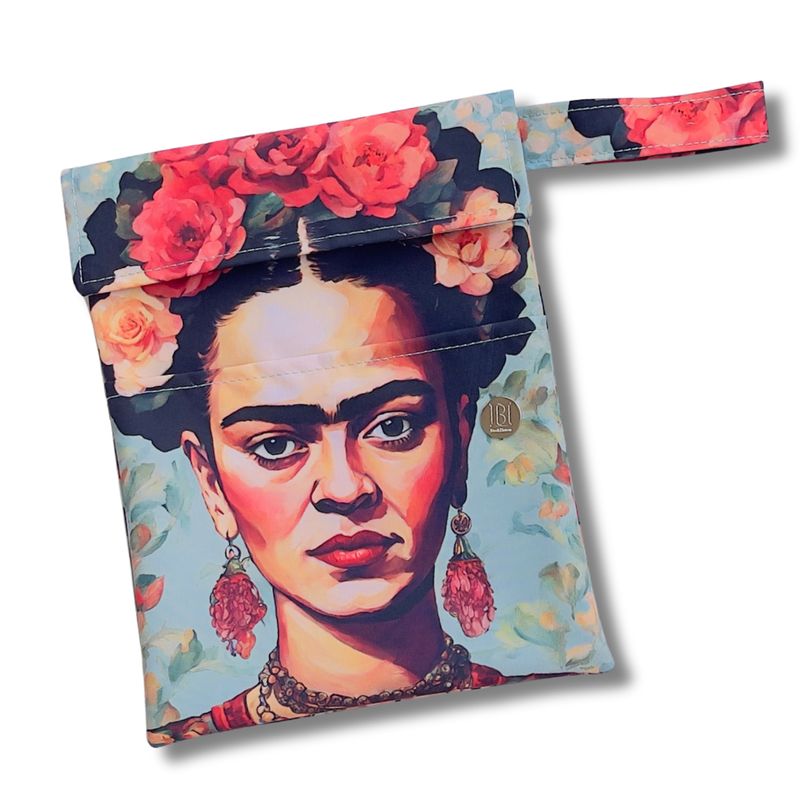 FUNDA PARA LIBROS GOLD |  FRIDA  |  LONA