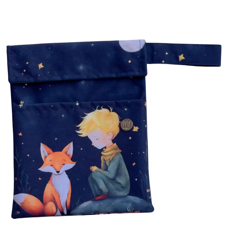FUNDA PARA LIBROS GOLD |  PRINCIPITO BAJO LUNA LLENA| LONA