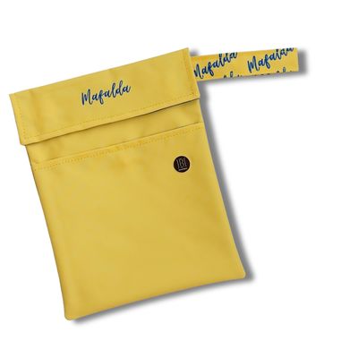 FUNDA PARA LIBROS GOLD |  MAFALDA |  LONA
