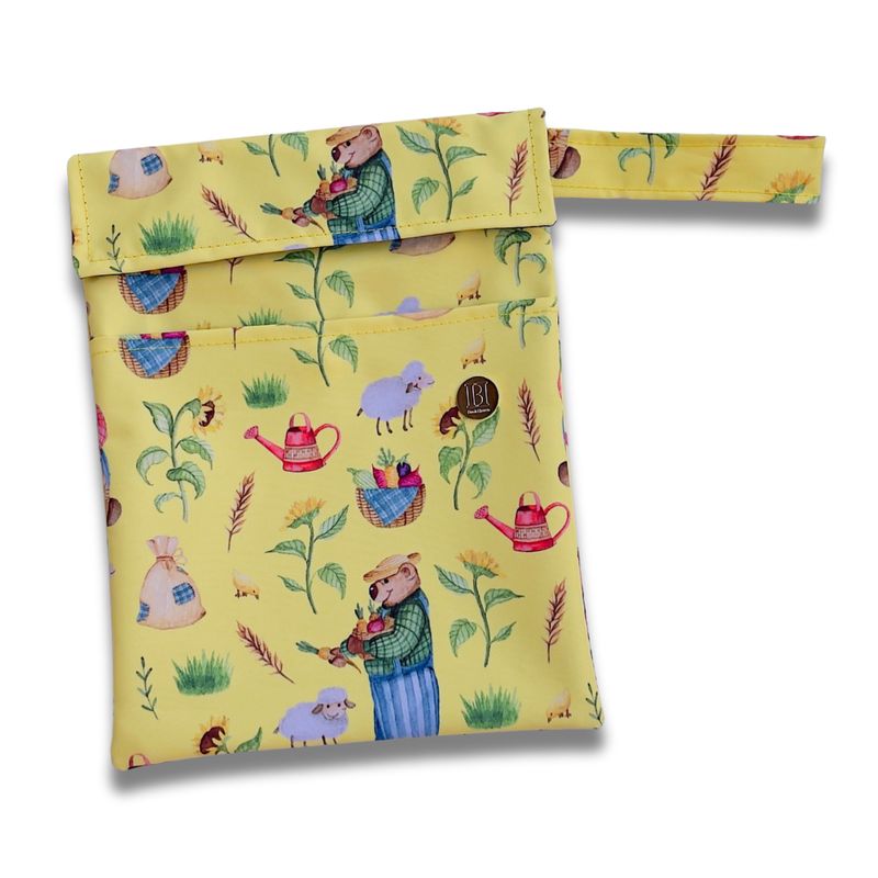 FUNDA PARA LIBROS GOLD | OSOS Y OVEJAS | LONA