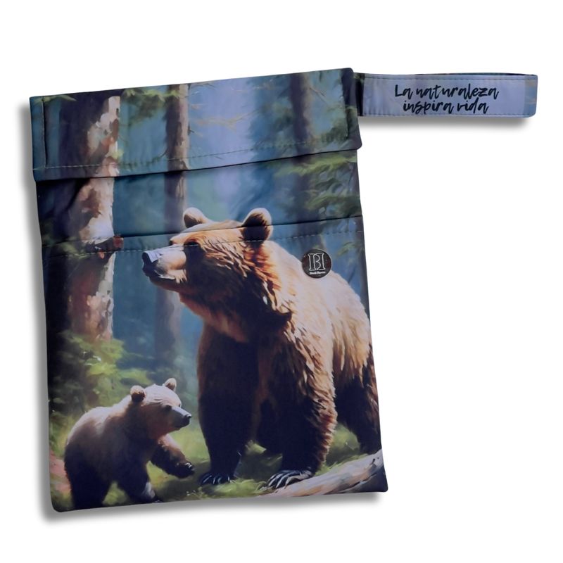 FUNDA PARA LIBROS ECO | OSOS l ACOLCHADA/ANTIFLUIDO