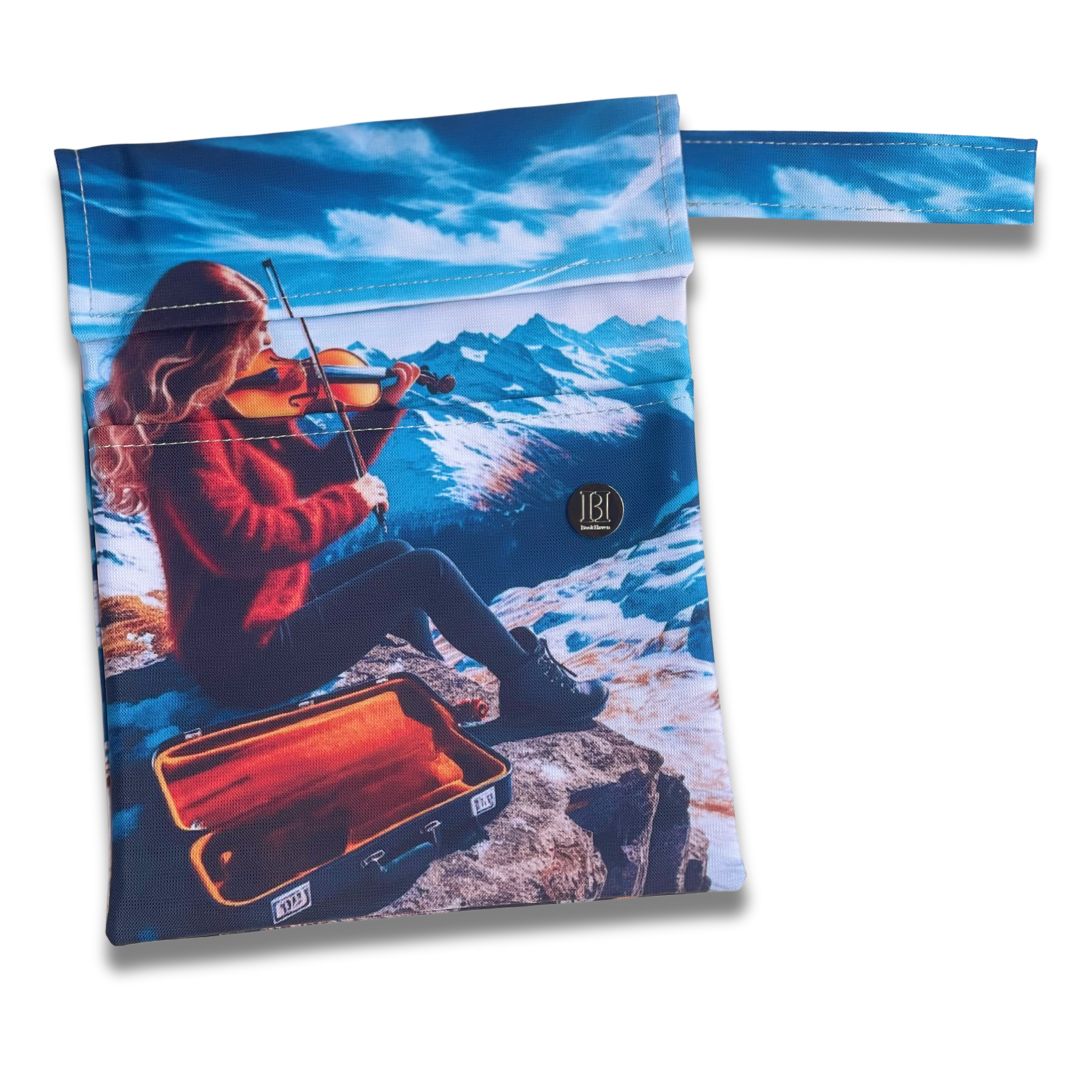 FUNDA PARA LIBROS ECO | EL SONIDO DEL VIOLÍN | LONA