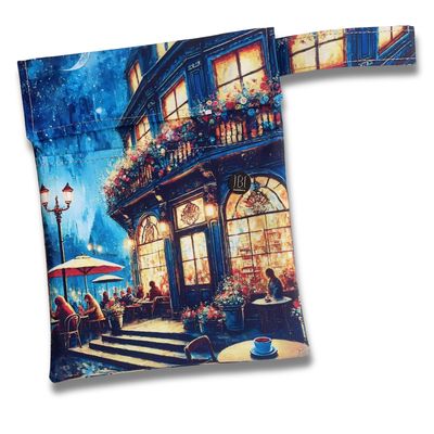 FUNDA PARA LIBROS ECO|  LIBRERÍA NOCHES DE LECTURA Y CAFÉ | LONA