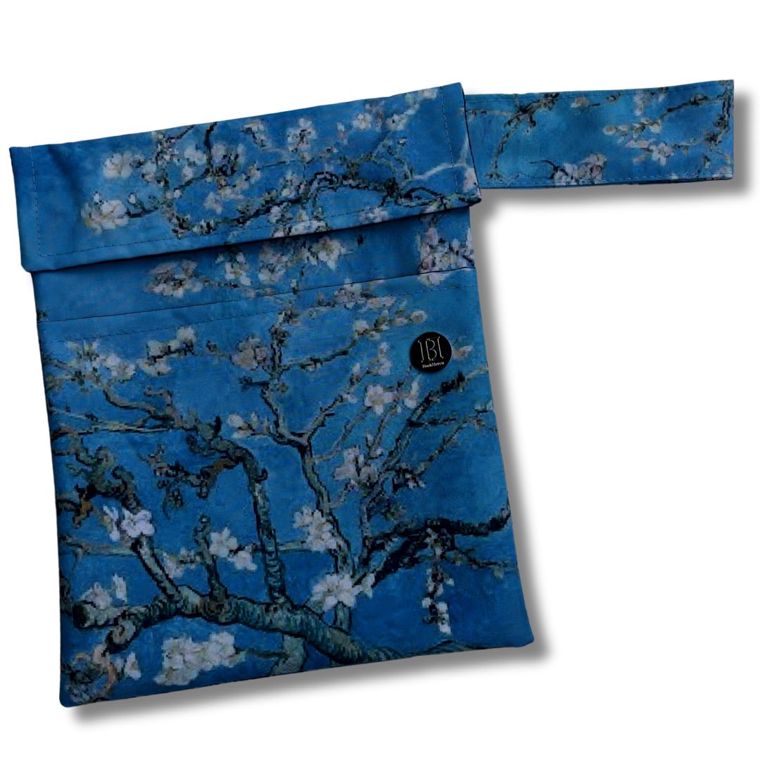 FUNDA PARA LIBROS ART ECO|  ALMENDRO EN FLOR /VINCENT VAN GOGH | LONA