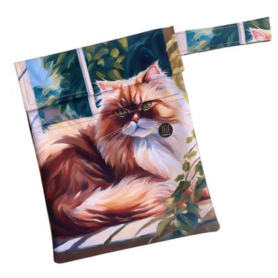 FUNDA PARA LIBROS GOLD | ANIMALITOS Y PLANTAS | LONA