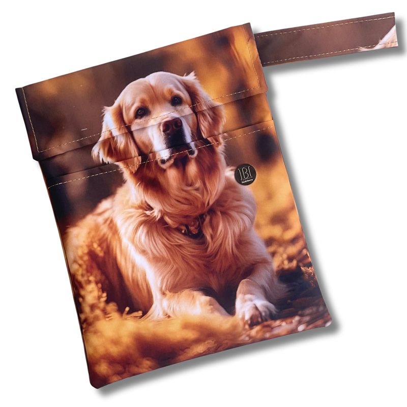 FUNDA PARA LIBROS GOLD |  GOLDEN|  LONA