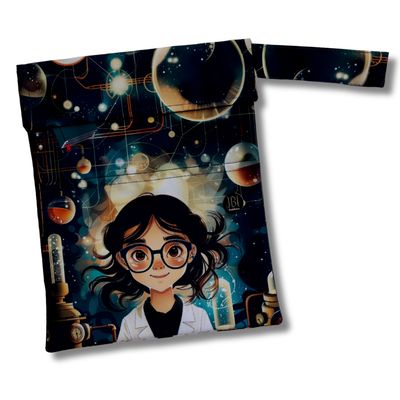FUNDA PARA LIBROS GOLD  |CIENTÍFICA| LONA