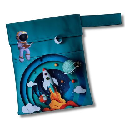FUNDA PARA LIBROS GOLD  |SUPERPODER| LONA