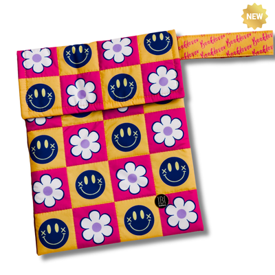 FUNDA PARA LIBROS ECO ACOLCHADA| FELICIDAD| ANTIFLUIDO