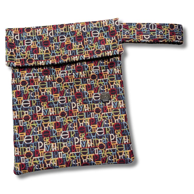 FUNDA PARA LIBROS LUXE | LETRAS | GOBELINO