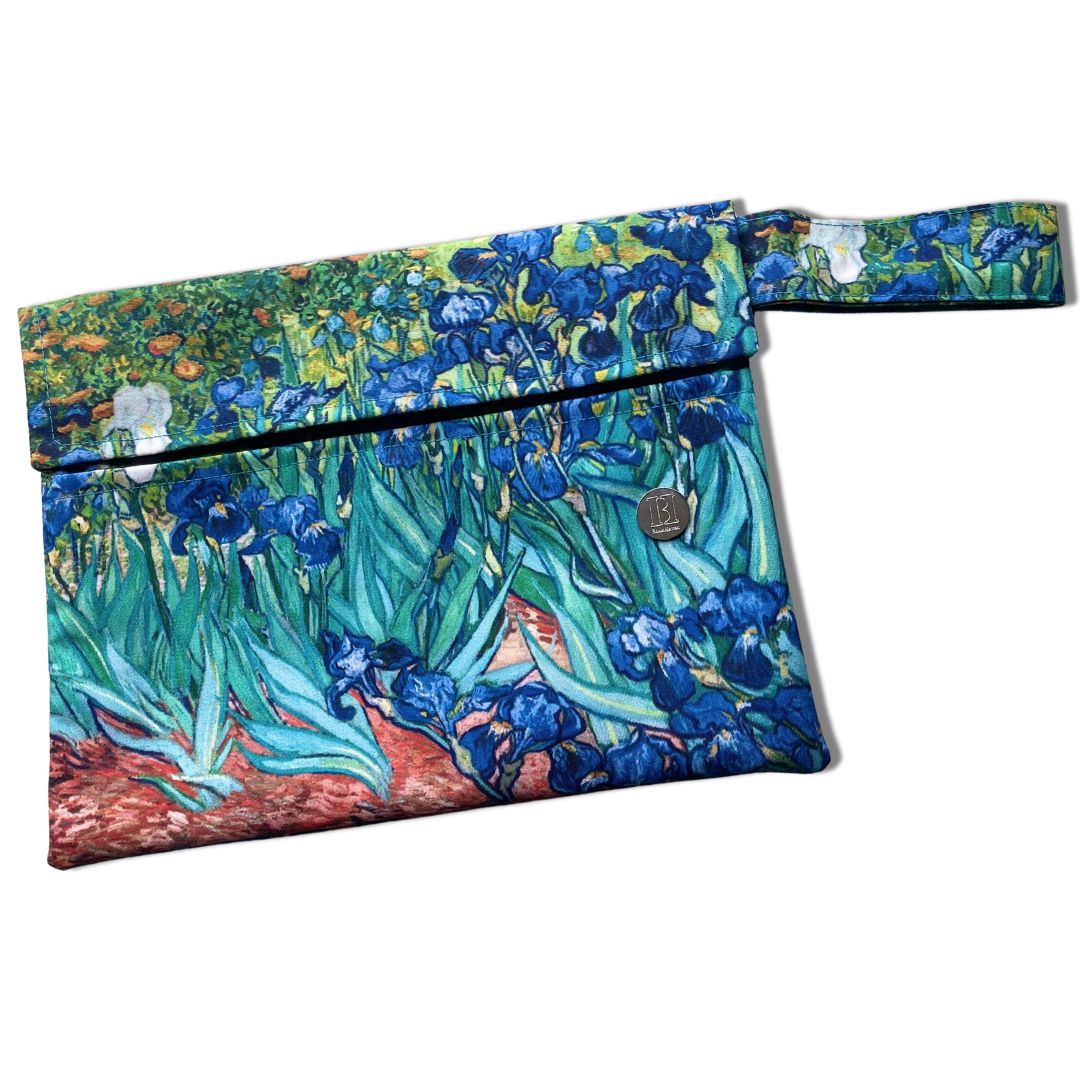FUNDA PARA LIBROS ART ECO|LIRIOS /VINCENT VAN GOGH| LONA