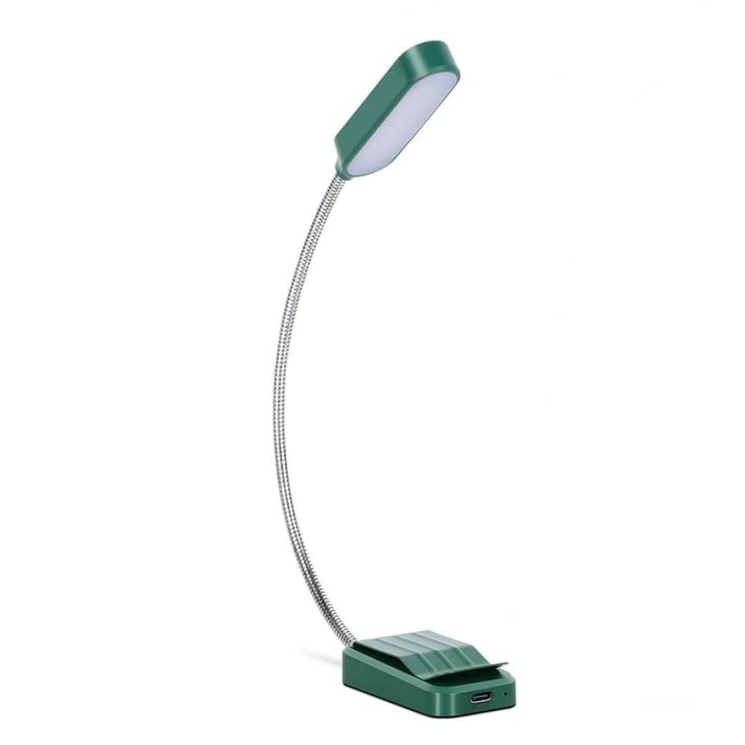 LÁMPARA DE LECTURA FLEXIBLE CON CLIP