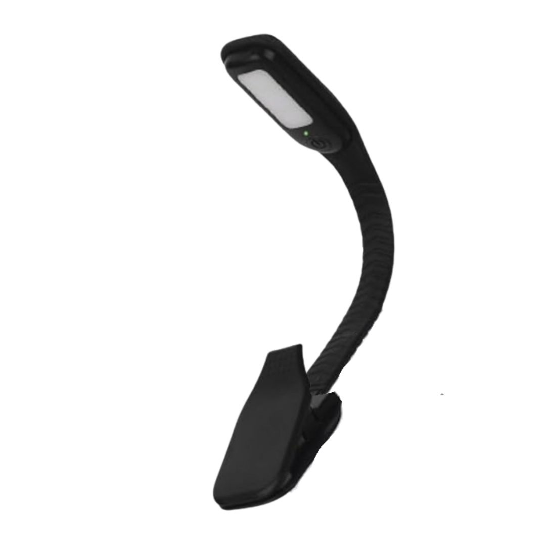LÁMPARA DE LECTURA RECARGABLE CON CLIP