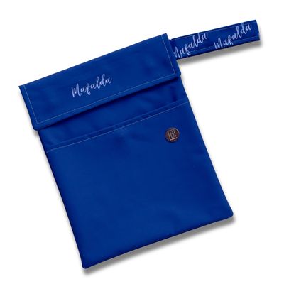 FUNDA PARA LIBROS GOLD |  MAFALDA A LOS 40 |  LONA