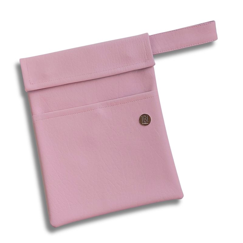 FUNDA PARA LIBROS GOLD | ROSA | CUERO VEGANO