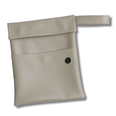 FUNDA PARA LIBROS GOLD | BEIGE | CUERO VEGANO