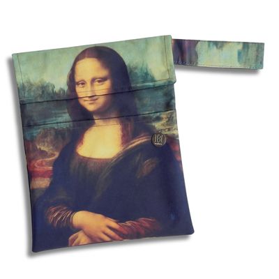 FUNDA PARA LIBROS ART ECO|  LA GIOCONDA/ LEONARDO DA VINCI | LONA