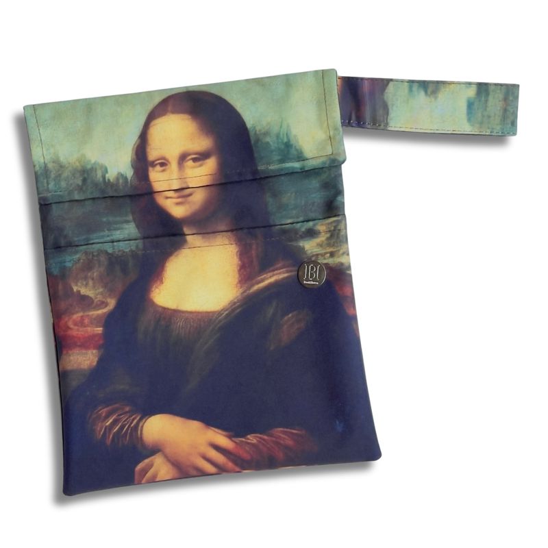 FUNDA PARA LIBROS ART ECO|  LA GIOCONDA/ LEONARDO DA VINCI | LONA