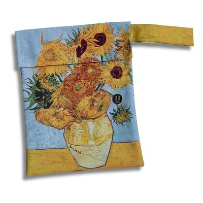 FUNDA PARA LIBROS ART ECO |  LOS GIRASOLES/VINCENT VAN GOGH | LONA