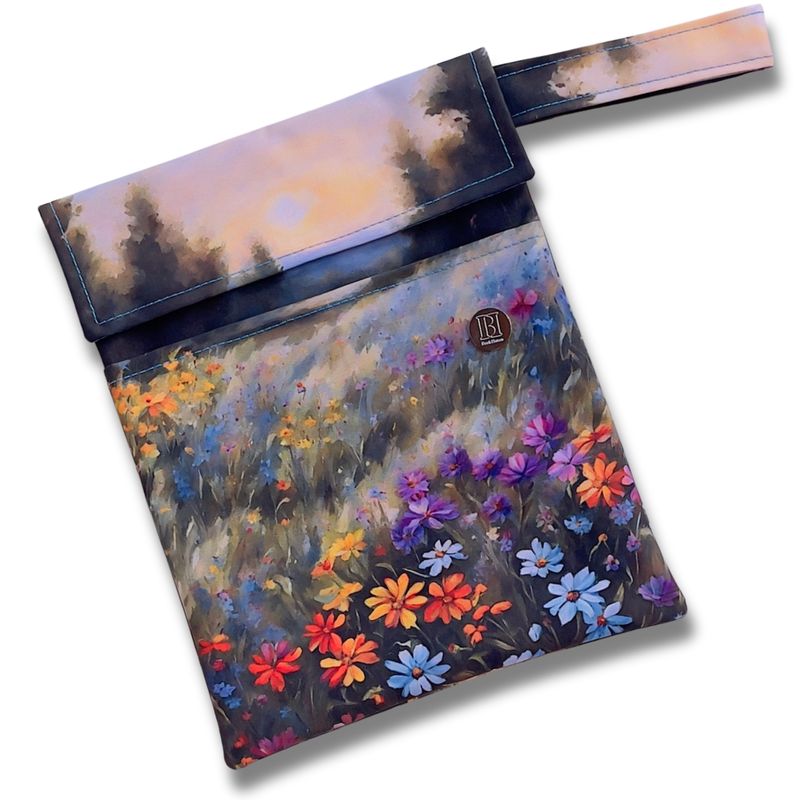 FUNDA PARA LIBROS GOLD |VOY TRAS MIS SUEÑOSl LONA