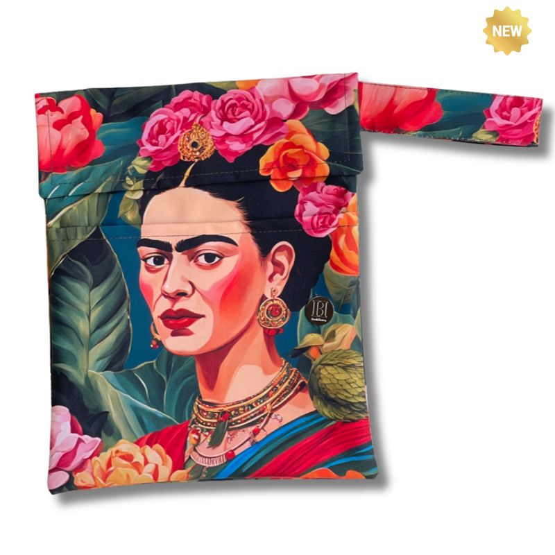 FUNDA PARA LIBROS GOLD |  MIRADA DE FRIDA  |  LONA